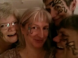 BL 4 Face Paintings Selfie