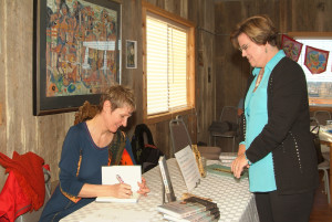 BL book signing me and Marjorie