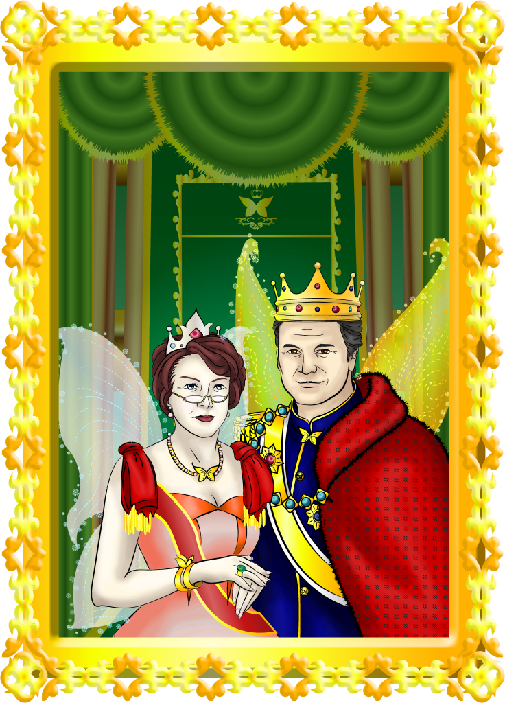 Queen Titania and King Oberon, Fairy Royals